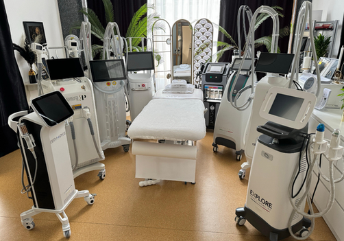 echipamente estetico medicale in salon