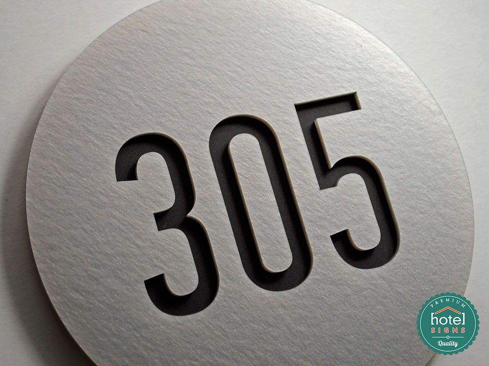 Μικρογραφία: Στρογγυλή πινακίδα από ακρυλικό γκρί πέτρα 185