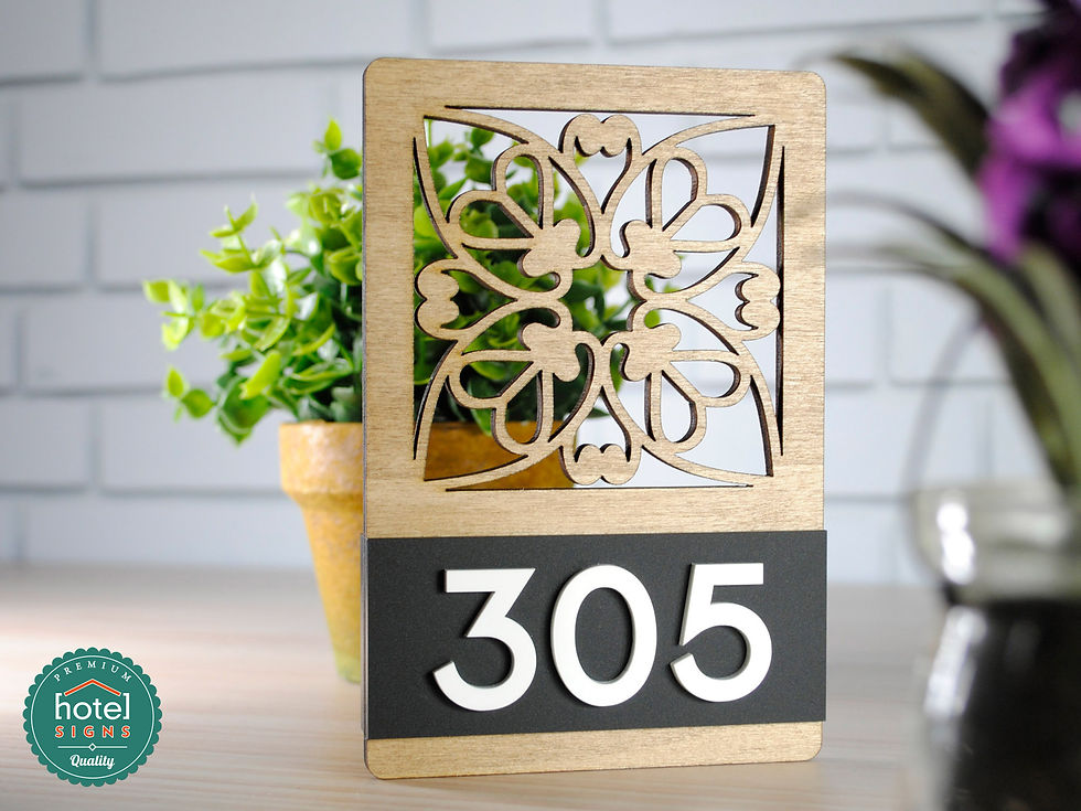 Μικρογραφία: Πινακίδα με κοπτικό σχέδιο λουλούδι 162