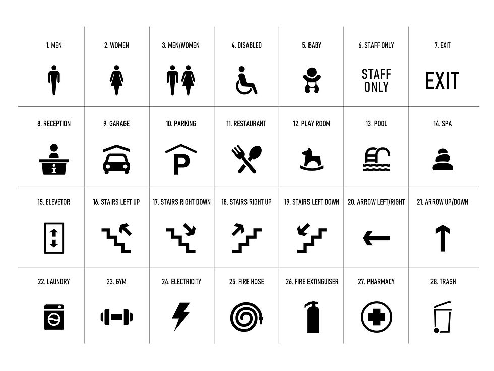 Μικρογραφία: Κάθετη πινακίδα αρίθμησης δωματίων 166