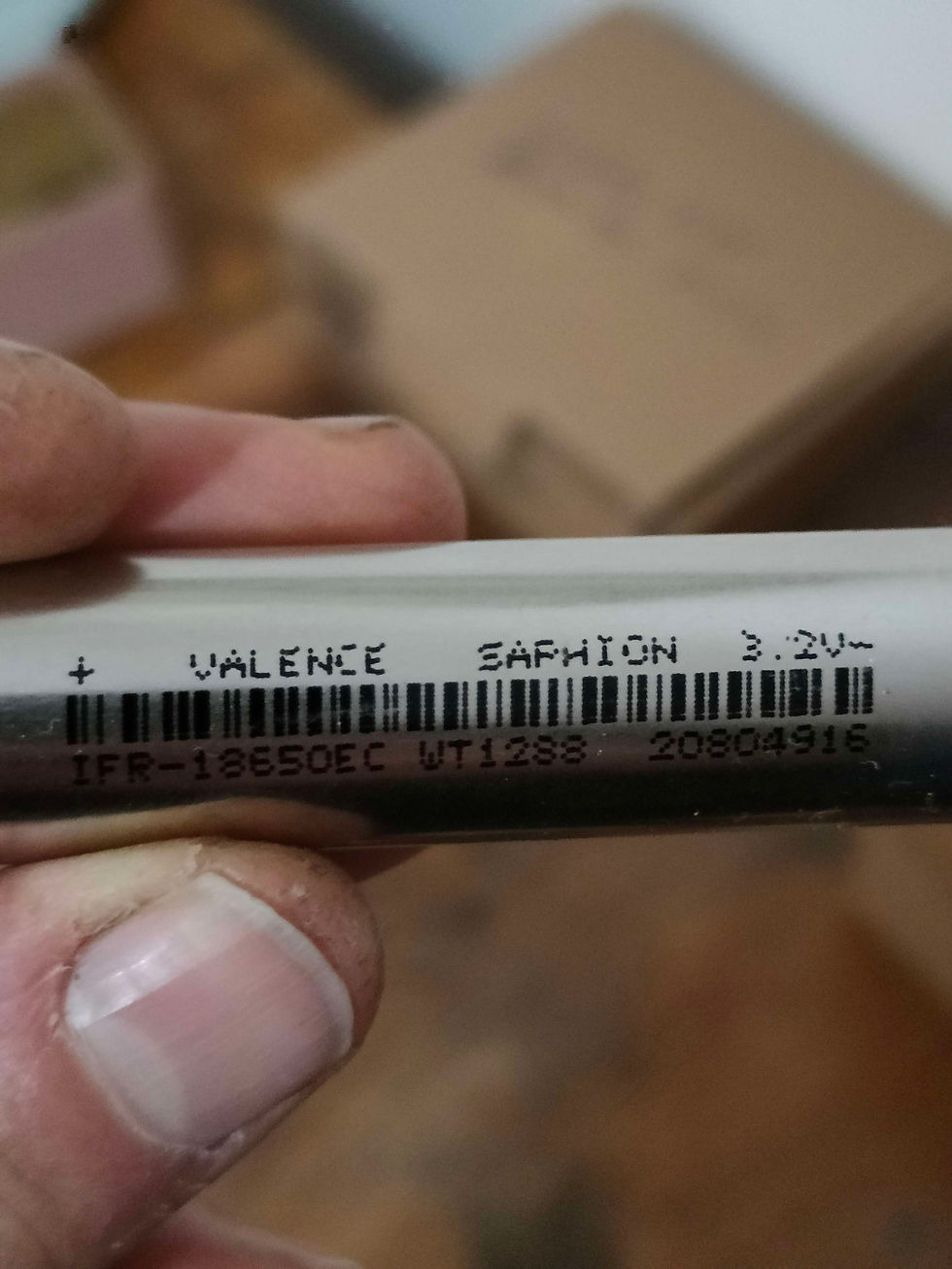 Miniatura: Valence IFR-18650EC second Life a 90 95% di vita