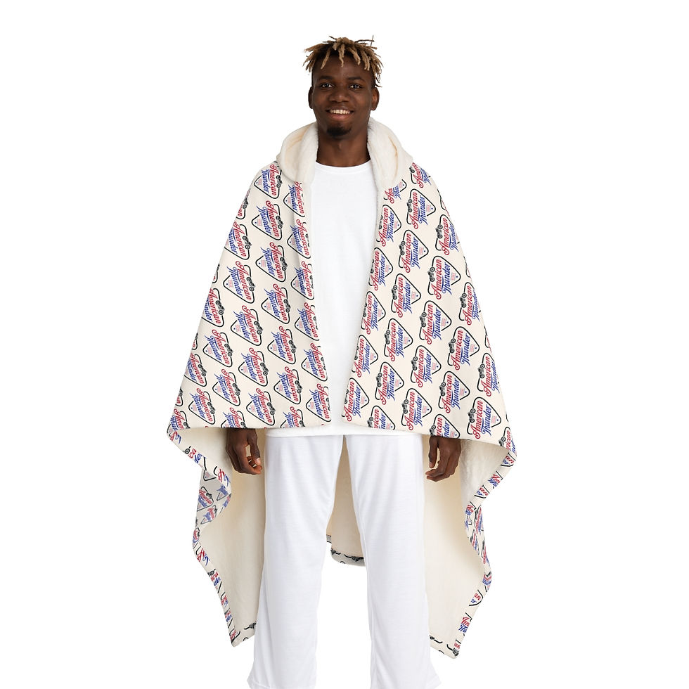 Thumbnail: Hooded Sherpa Fleece Blanket