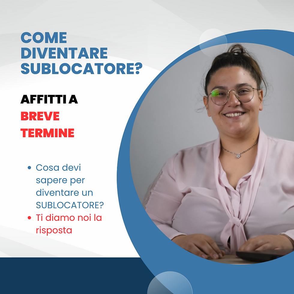 L'arte della sublocazione (otteniamo il consenso del proprietario)