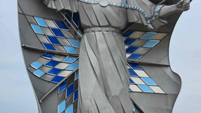 Dignity of Earth and Sky Sculpture in Chamberlain, South Dakota