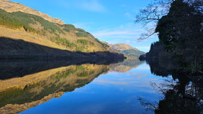 Exploring the beauty of Loch Eck, Scotland, UK.