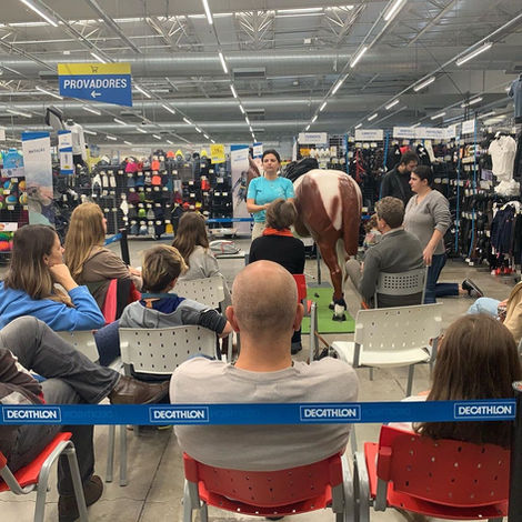 Workshop na Decathlon Raposo Tavares com Tati Rodrigues