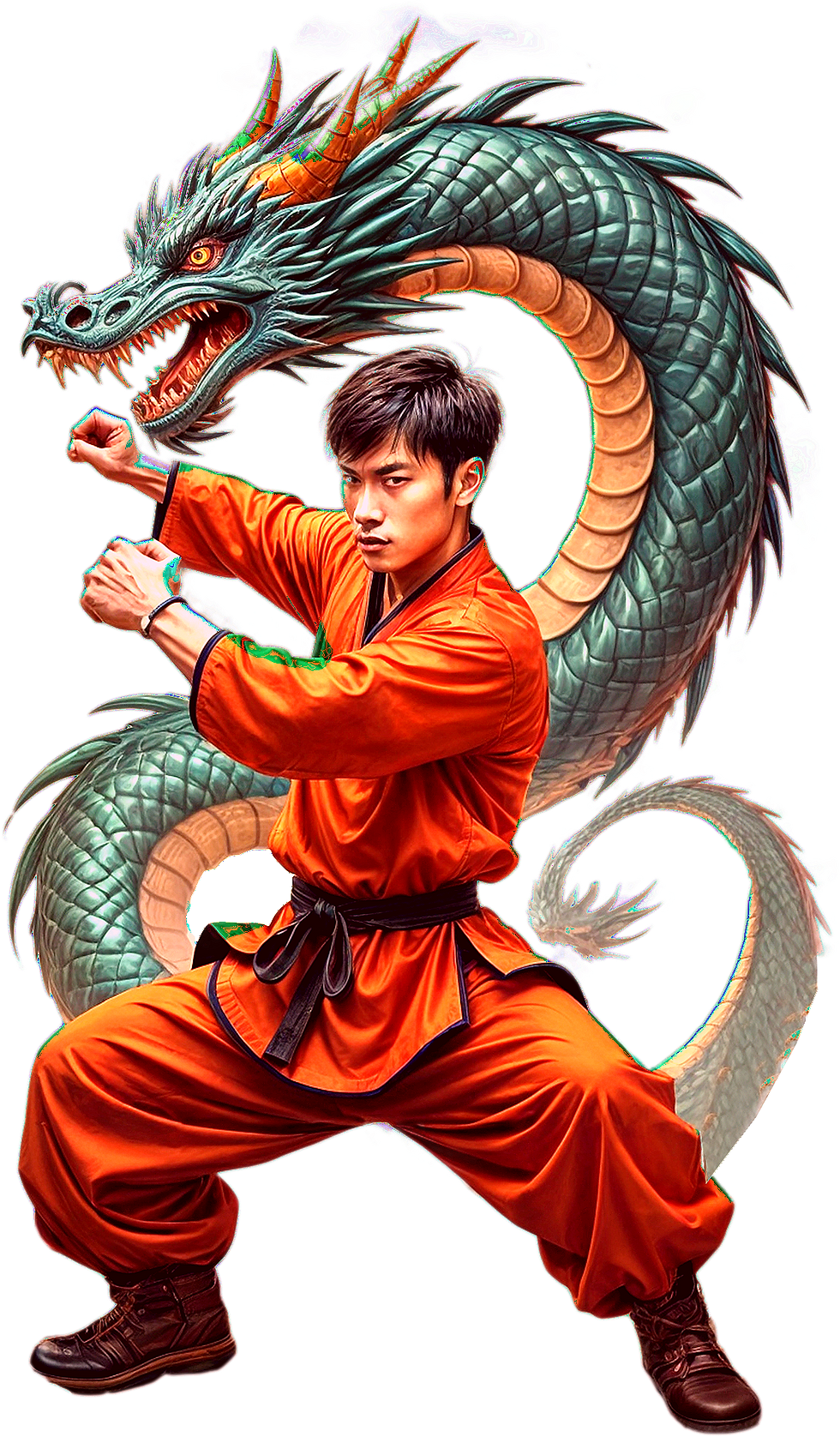 Brad Chi the hero of the novel