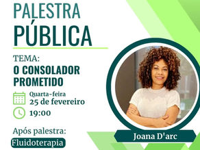 🙏" O Consolador Prometido”.