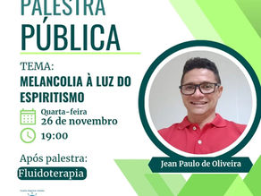 Melancolia à Luz da Doutrina Espírita. 🙏