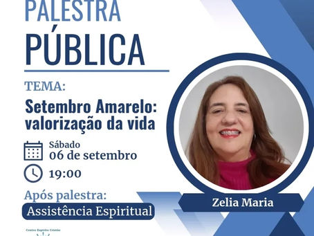 Setembro Amarelo: Valorização da Vida 🎗