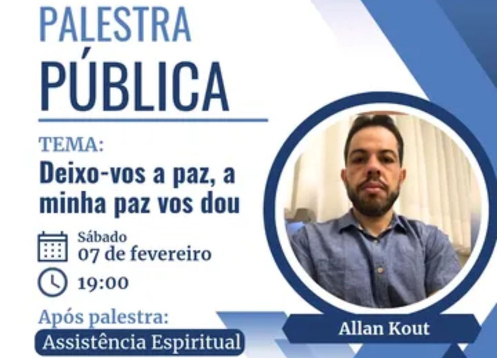 "Deixo-vos a paz, a minha paz vos dou"