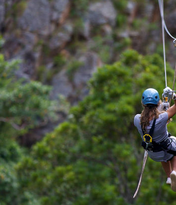 zip lining
