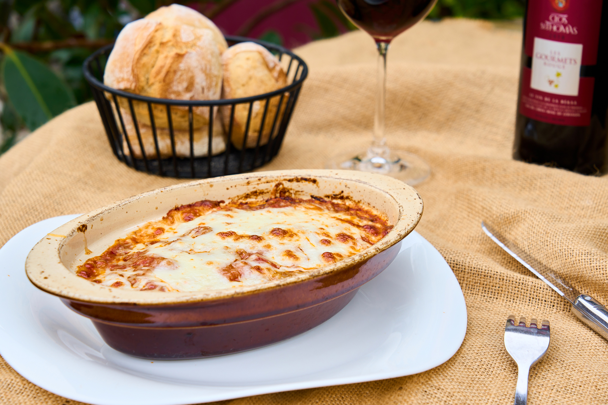 Arranged Food and Objects