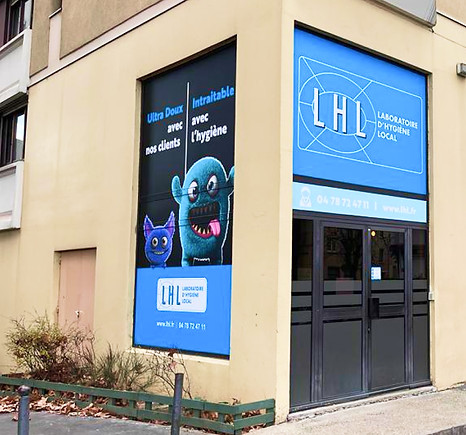 La devanture de LHL