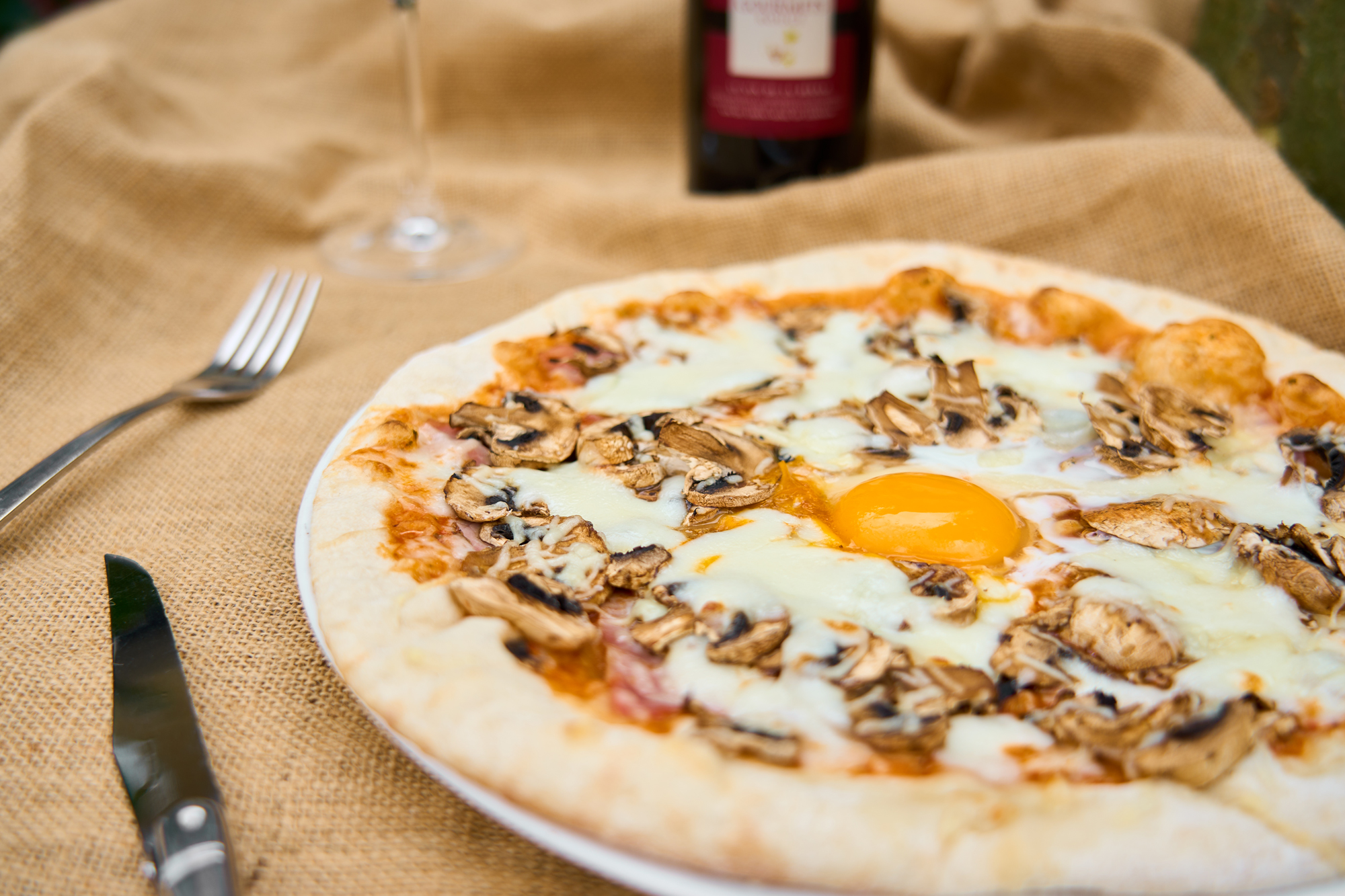 Arranged Food and Objects