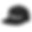 Thumbnail: black Go Gamble Snapback Hat front left view