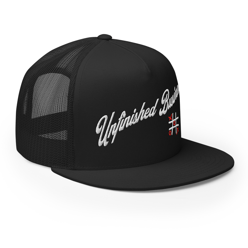 Thumbnail: Unfinished Logo Trucker Hat