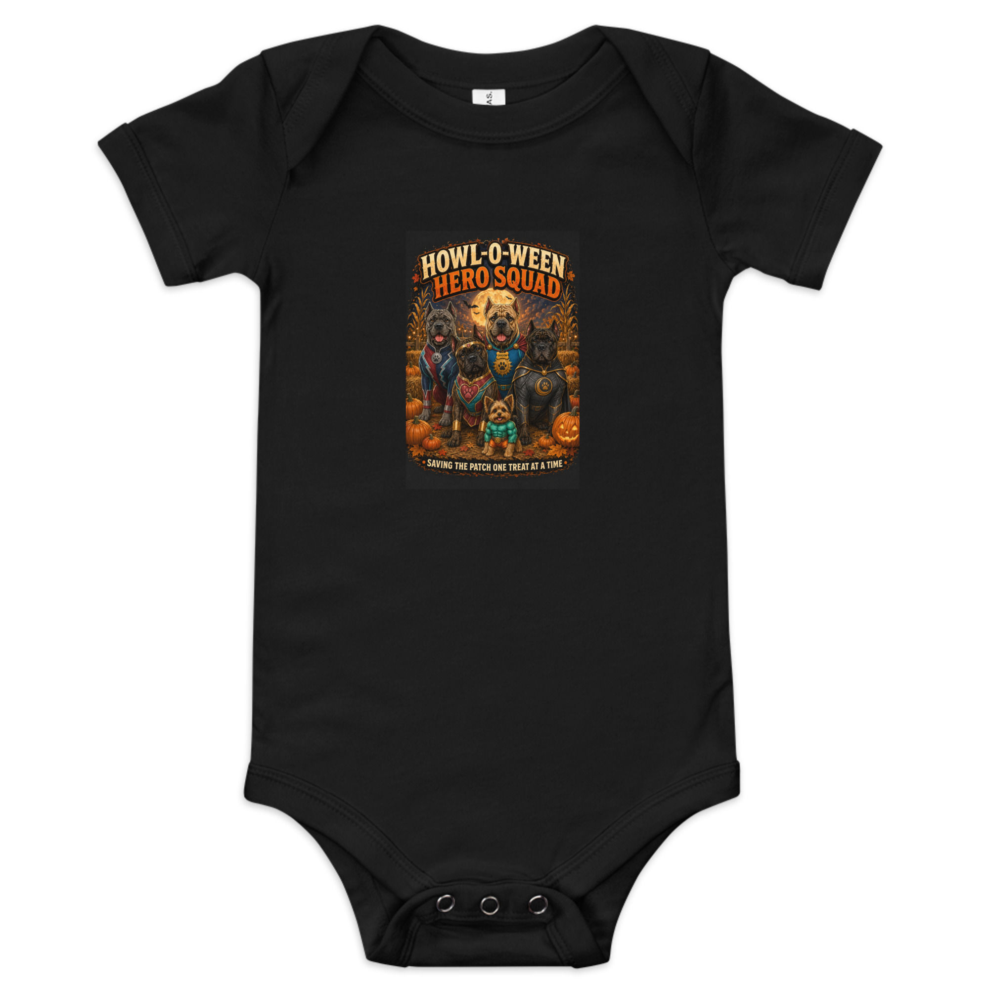 Howl-O-Ween Hero Squad™ Baby Bodysuit