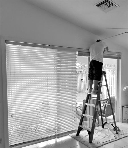 Blind installation