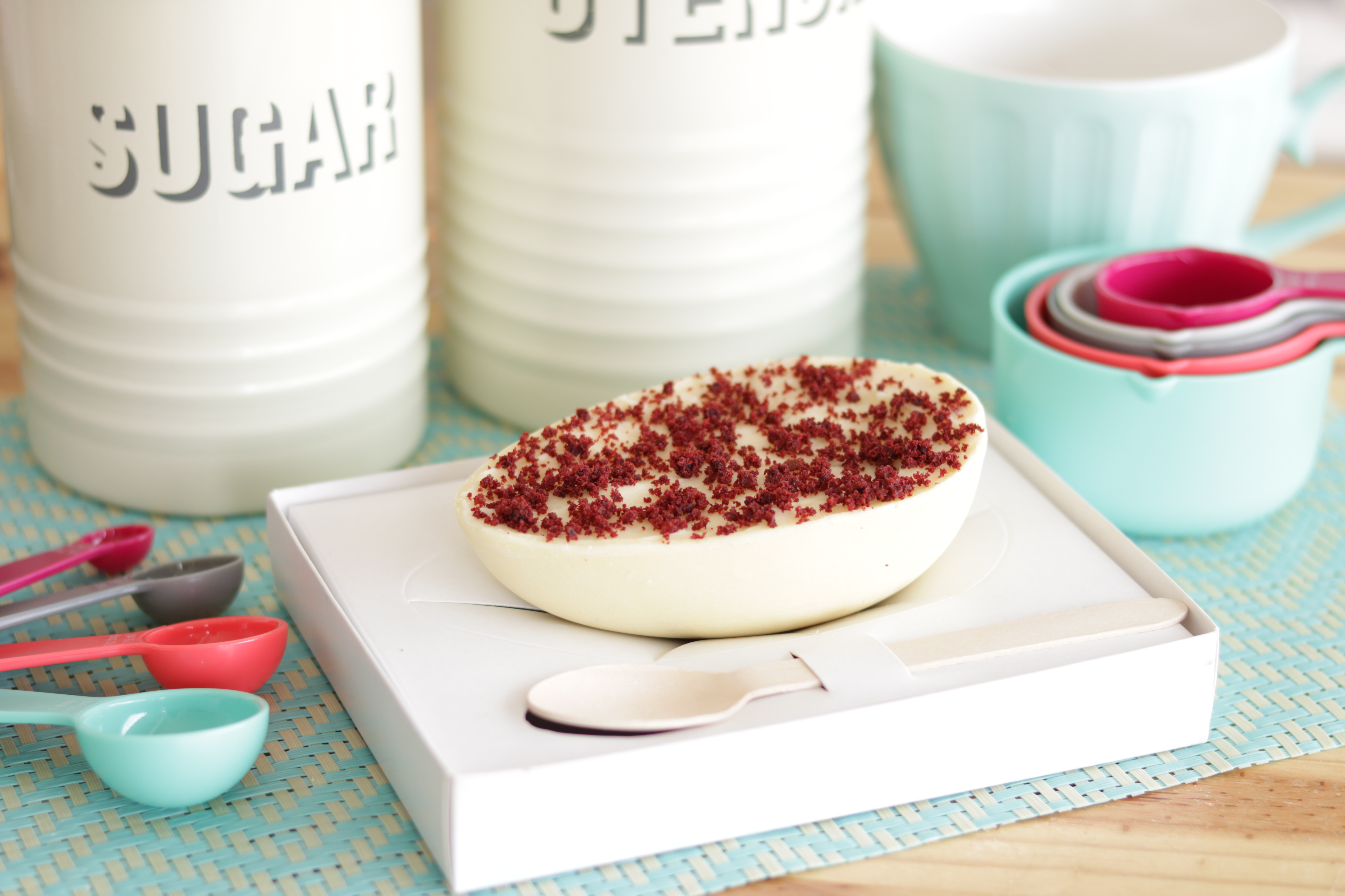 Ovo de Colher Red Velvet
