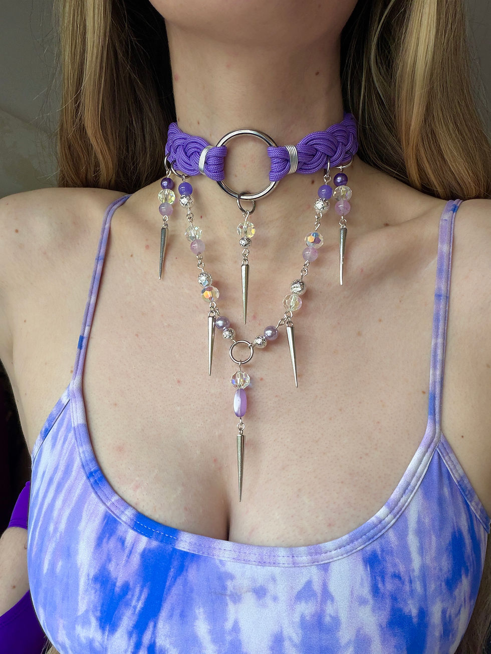 Thumbnail: LAVENDER CHOKER