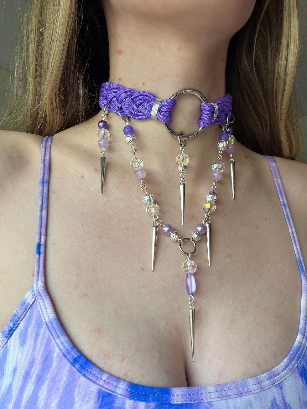 Thumbnail: LAVENDER CHOKER