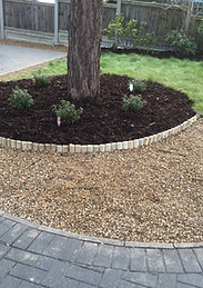 shingle dressing of driveway regiate