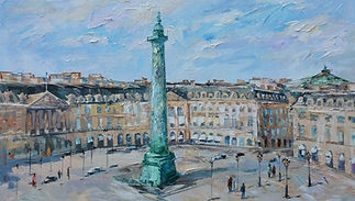 Place Vendôme, 81x130 cm