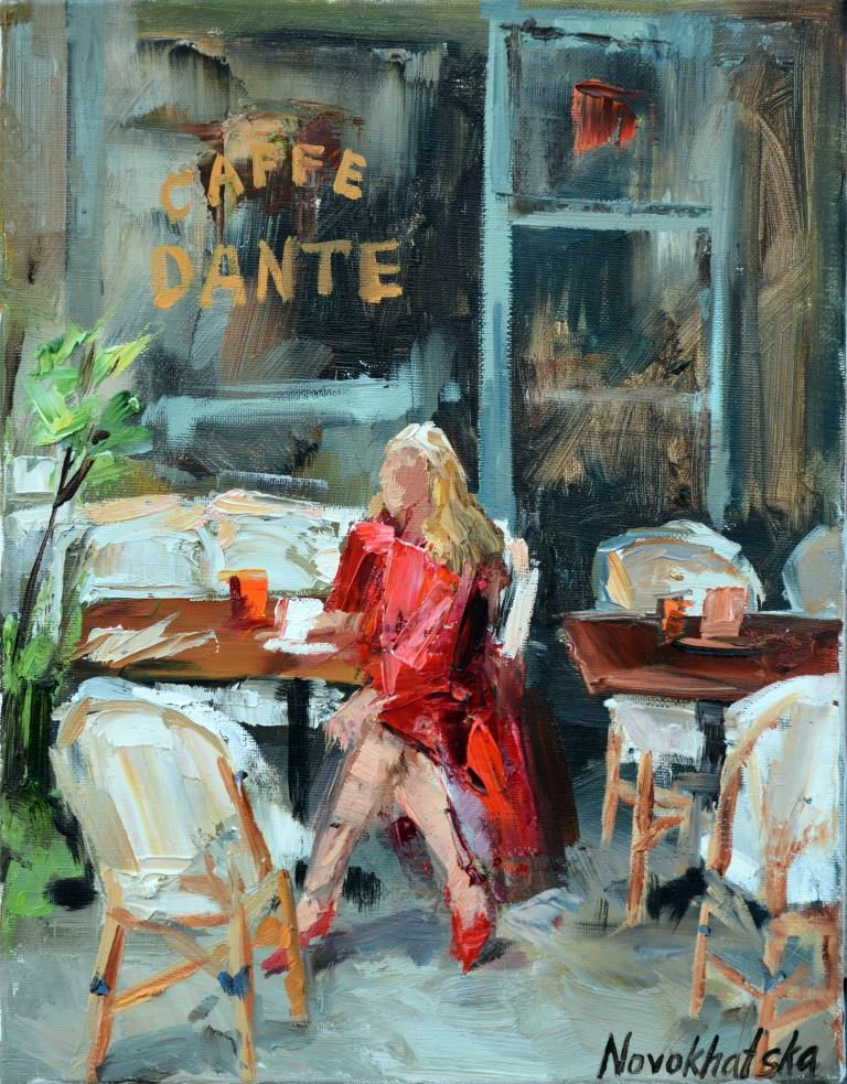 Café Dante, 35x27 cm