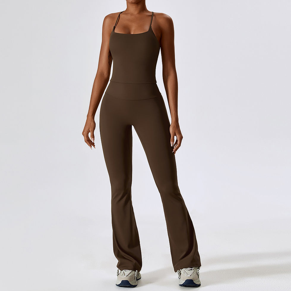Thumbnail: SculptFit™ Seamless Yoga Set — Women’s 2-Piece Gym Outfit with Sculpting Legging