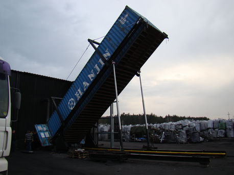 wywrotnica ramionowa do kontenerów morskich