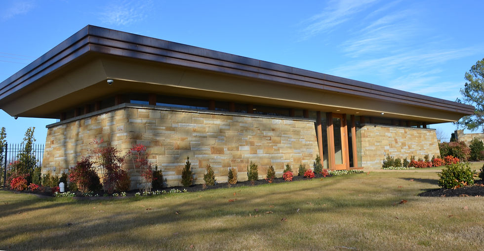 J.B. Hunt Memorial Chapel Stonework