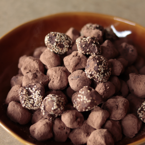 truffes chocolat sésame