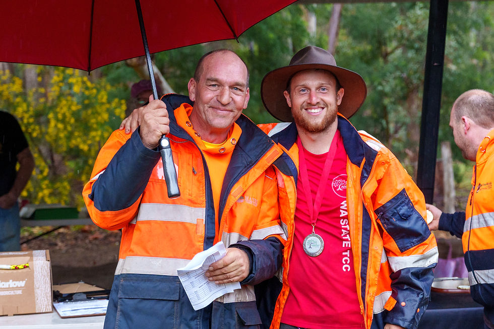 Jolyon Elliott and Lucas Burt