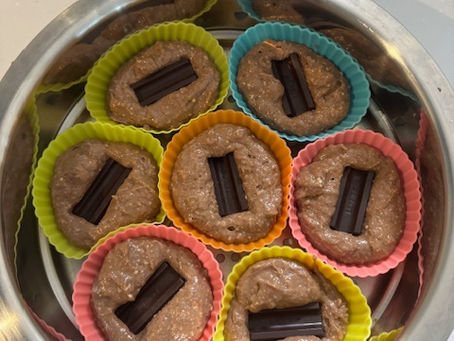 わが家の手作りスイーツ:ミロチョコ蒸しパン