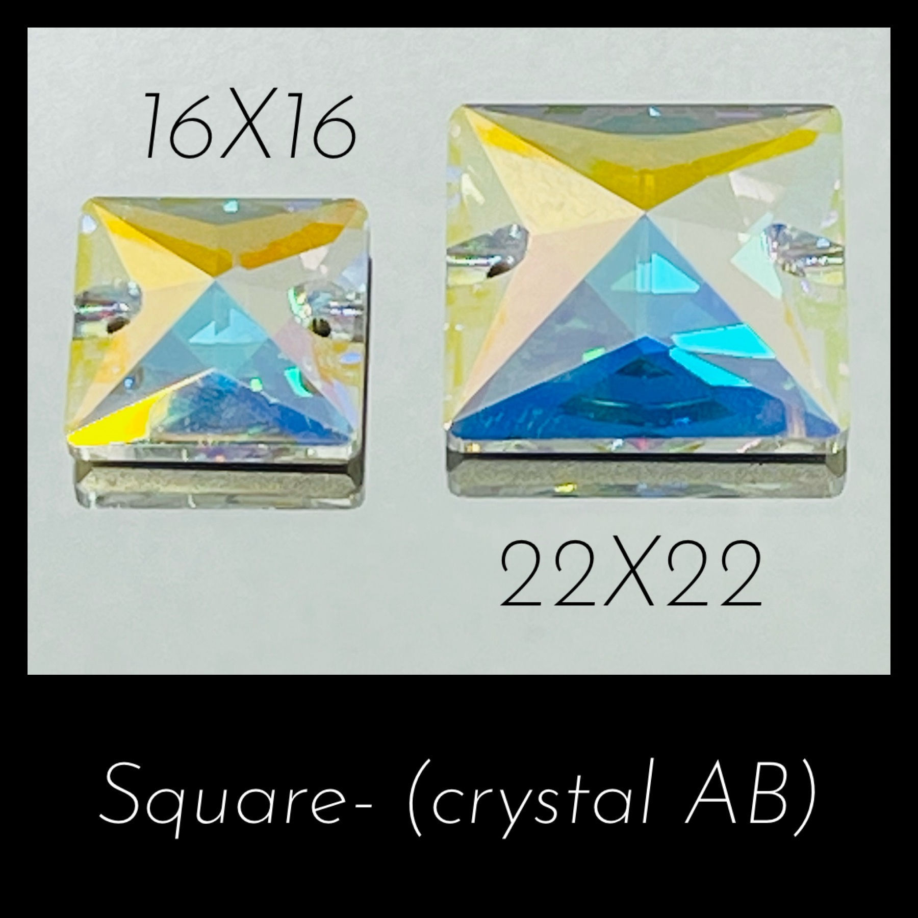Square - AB Crystal