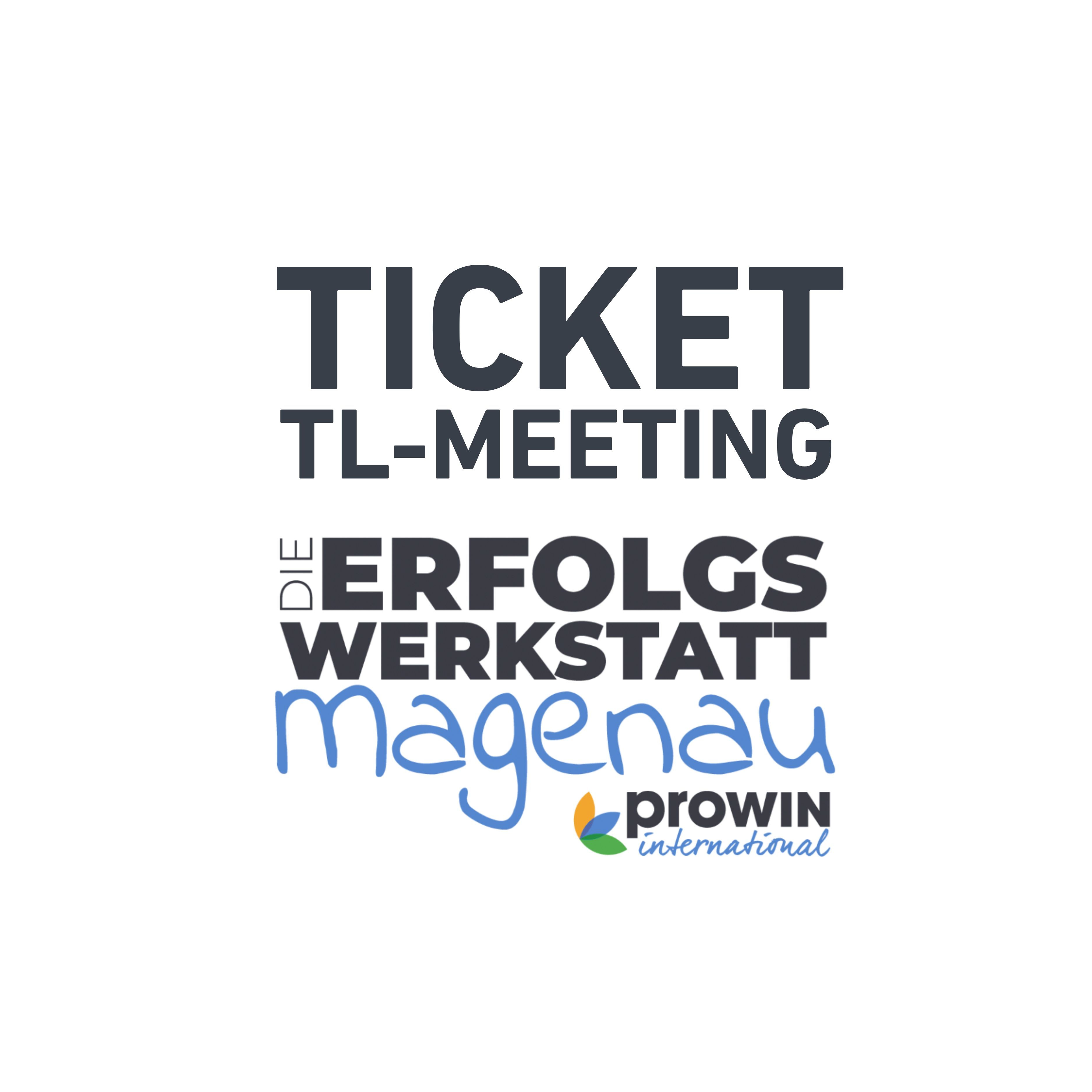 Ticket Erfolgswerkstatt TL-Meeting 2026