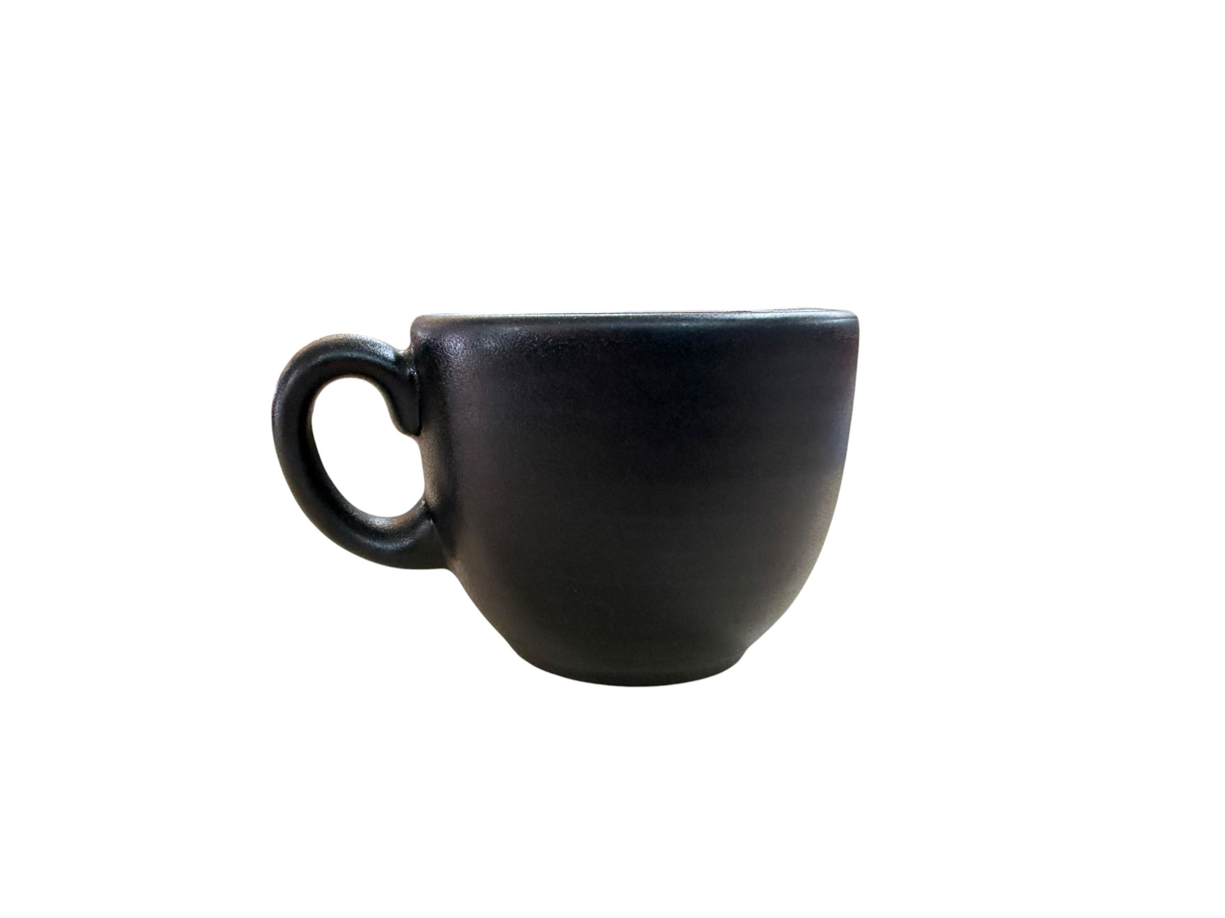 Tasse en grès noir mat – Denby, Angleterre