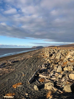 Unalakleet Beach in Alaska