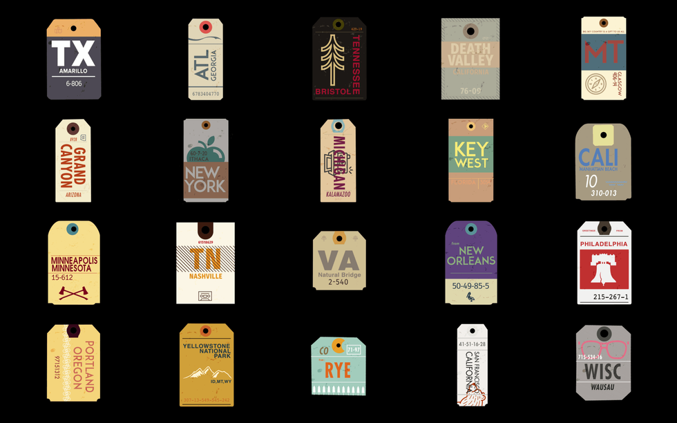 Most Best Way Back | Full Postcard Set