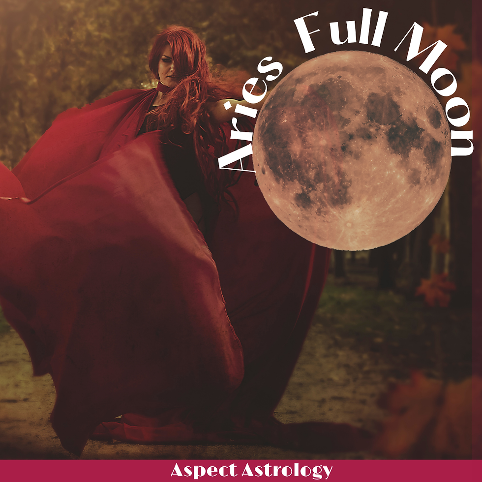 Aries Full Moon- The Courage to become who you are