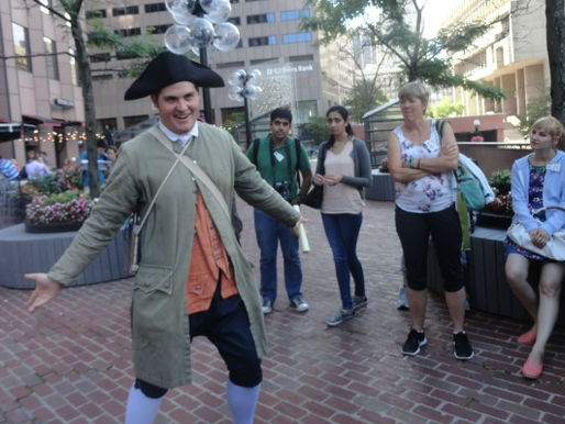 Tea Parties and Blue Men in Bean Town