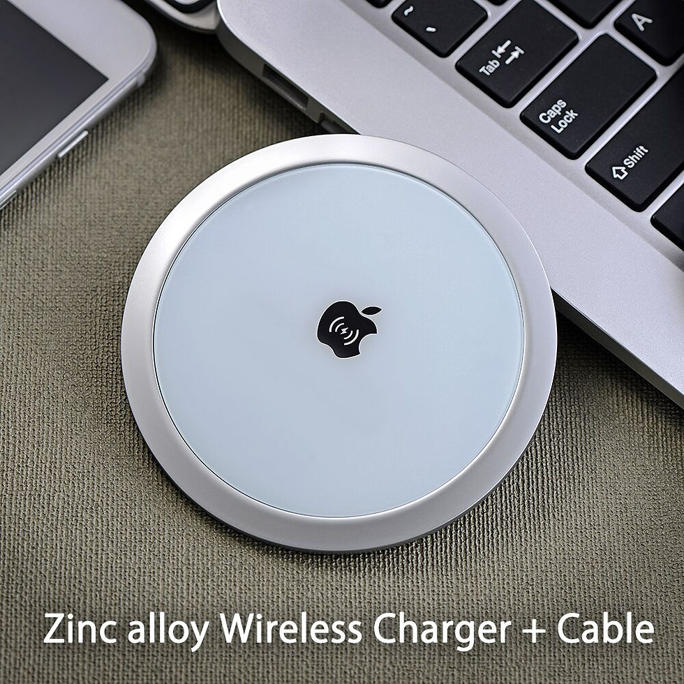 תמונה ממוזערת: 2 in 1 7.5W QI Wireless Charger Dock Station