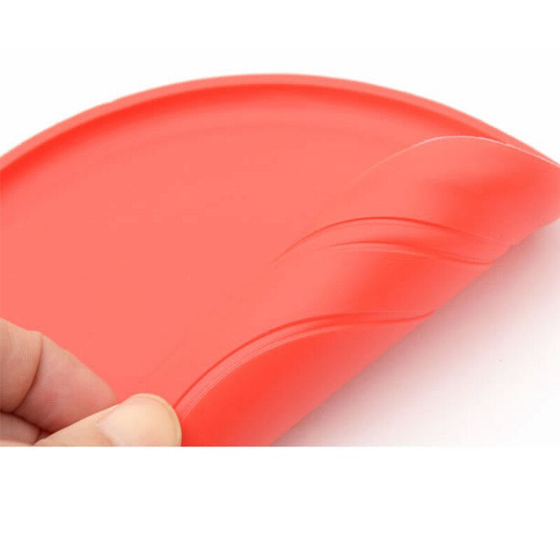 תמונה ממוזערת: 1pcs Funny Silicone Flying Saucer DogToy