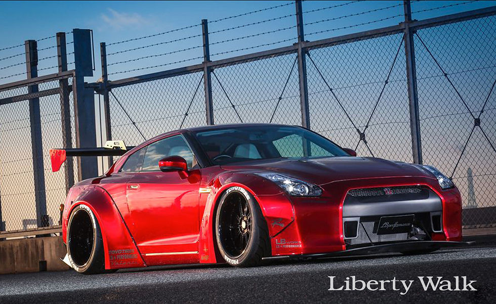 Thumbnail: Liberty Walk Nissan GT-R R35type1
