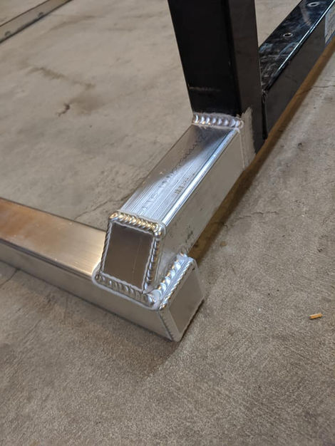Ice auger mount modified.