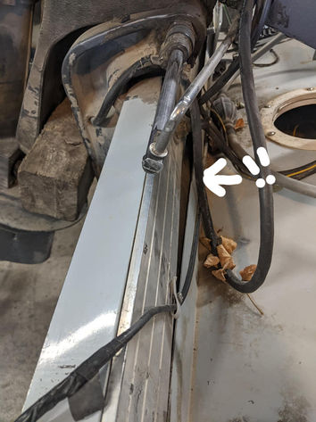 Another transom repair. 75 horses hanging off of a wobbly transom, if your transom moves at all it needs replaced