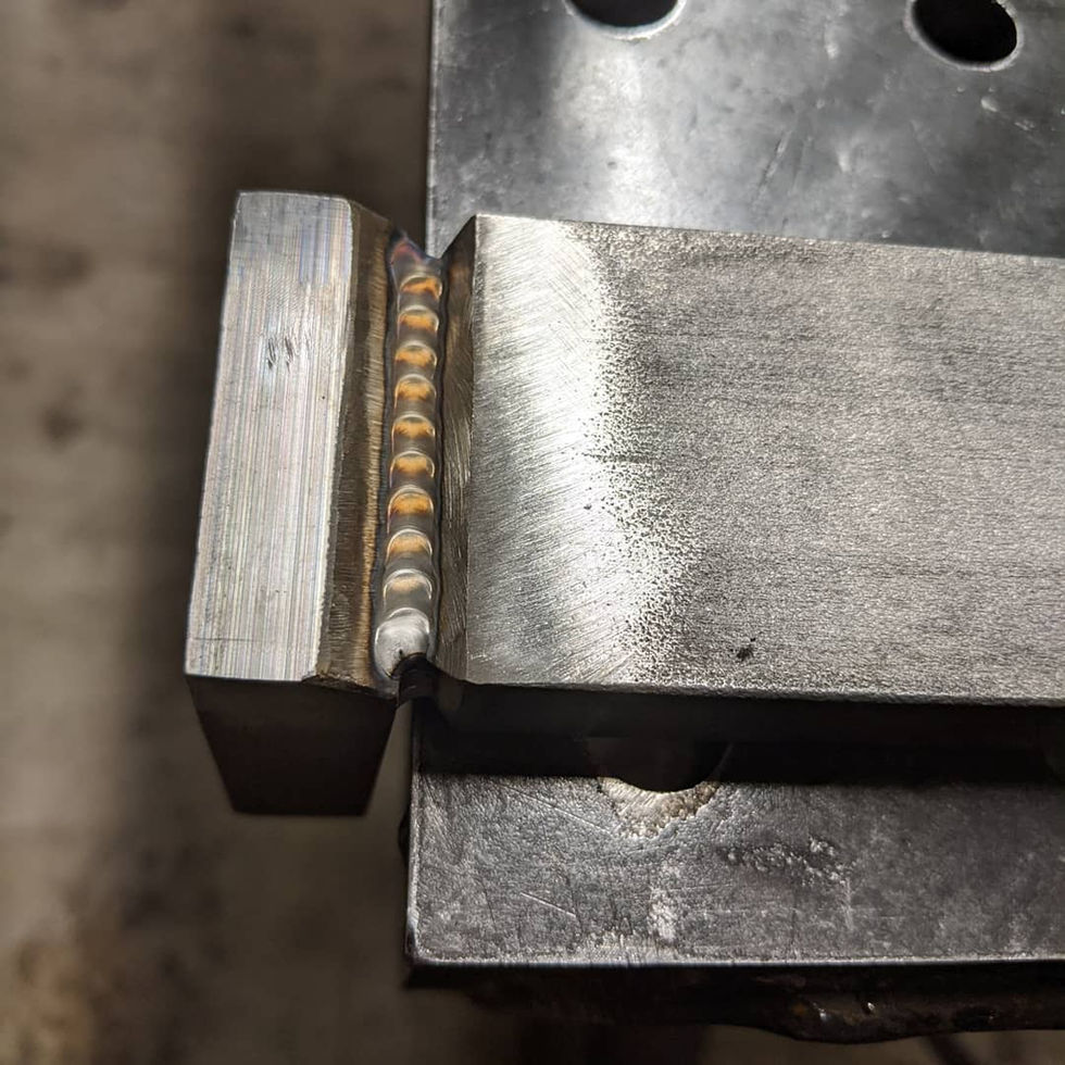 Stainless steel. Free hand. 