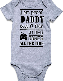 Baby Onesie gamer daddy
