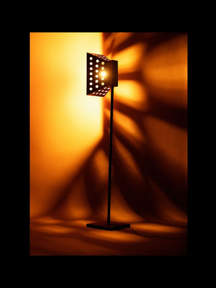 Luxury contemporary African design lighting – unique handmade edition